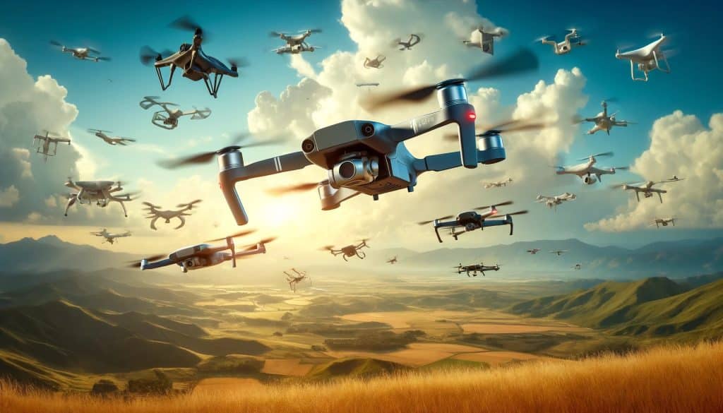 Drones entre 100 y 200 euros