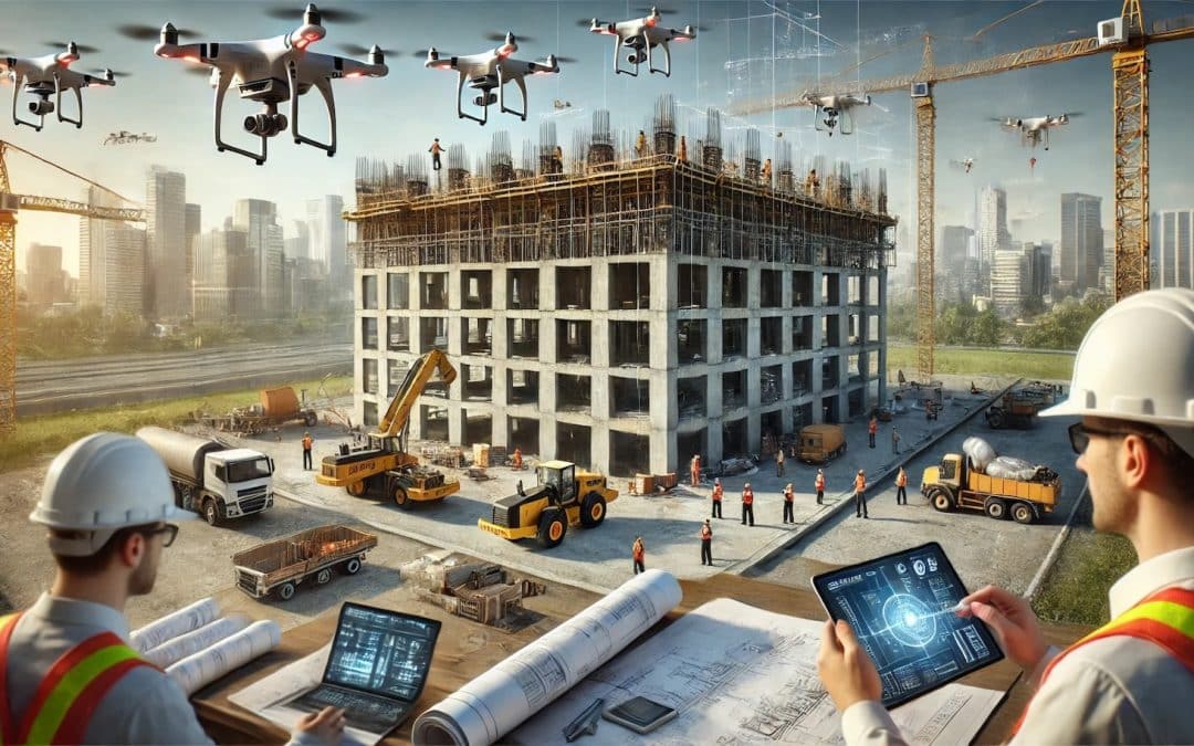 Drones en la construcción. Una revolución tecnológica