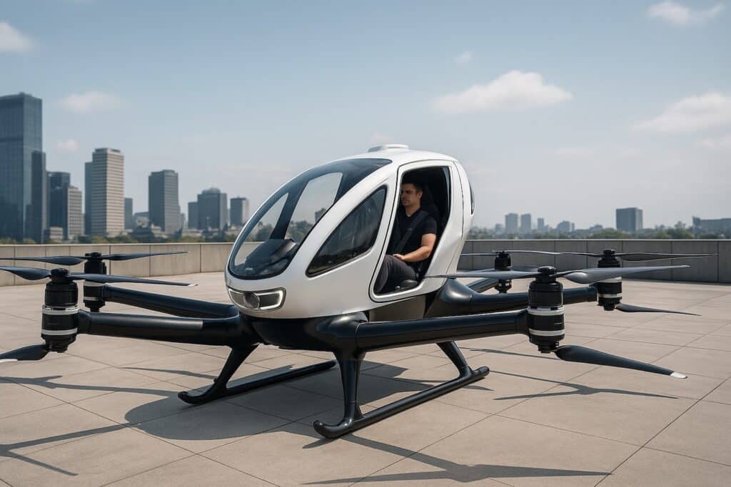 Drones para el transporte de personas