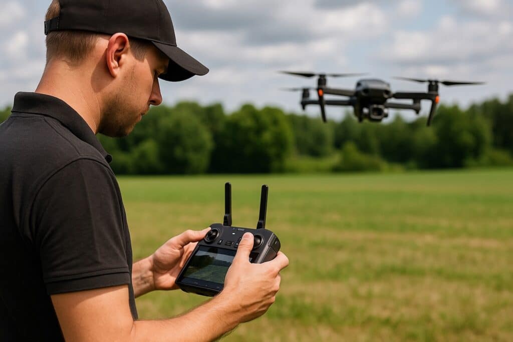 Empleo como piloto de drones