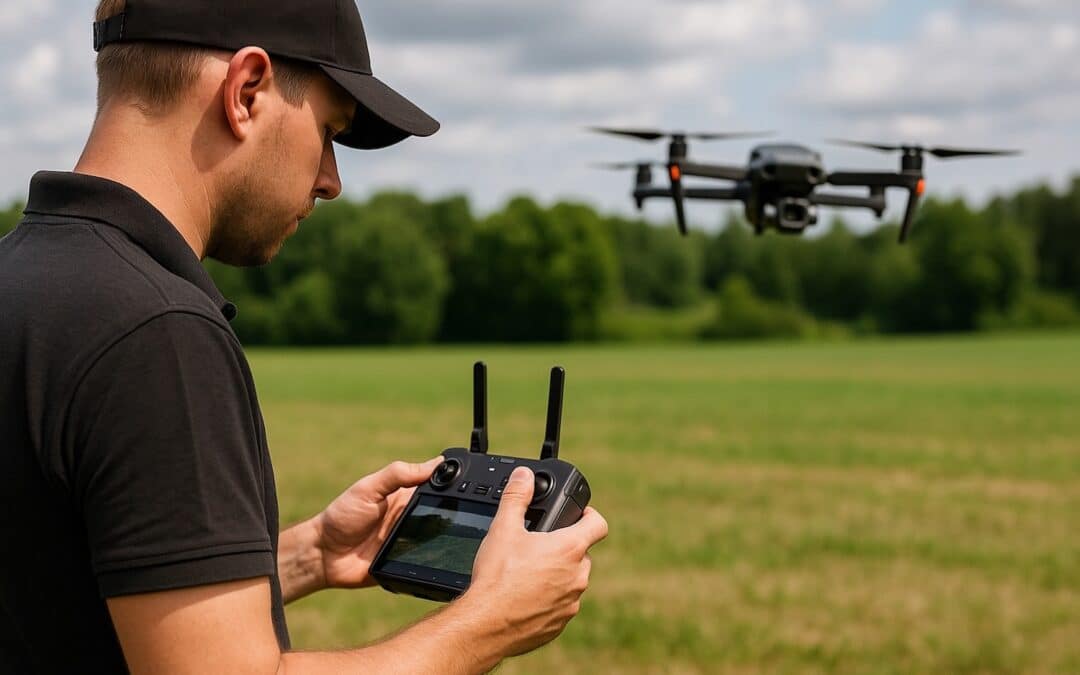 Empleo como piloto de drones